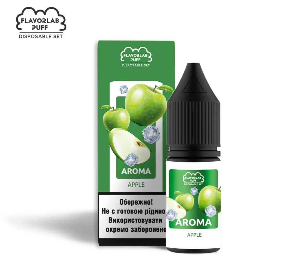 Ароматизатор Flavorlab Puff Яблуко 5 мл Ароматизатор Flavorlab Puff Яблуко 5 мл