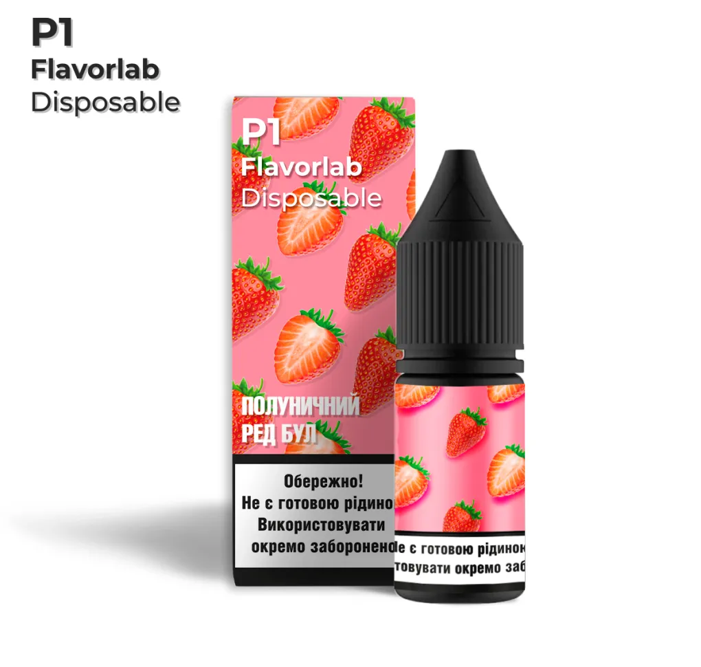 Ароматизатор Flavorlab P1 Полуничний ред бул 4 мл
