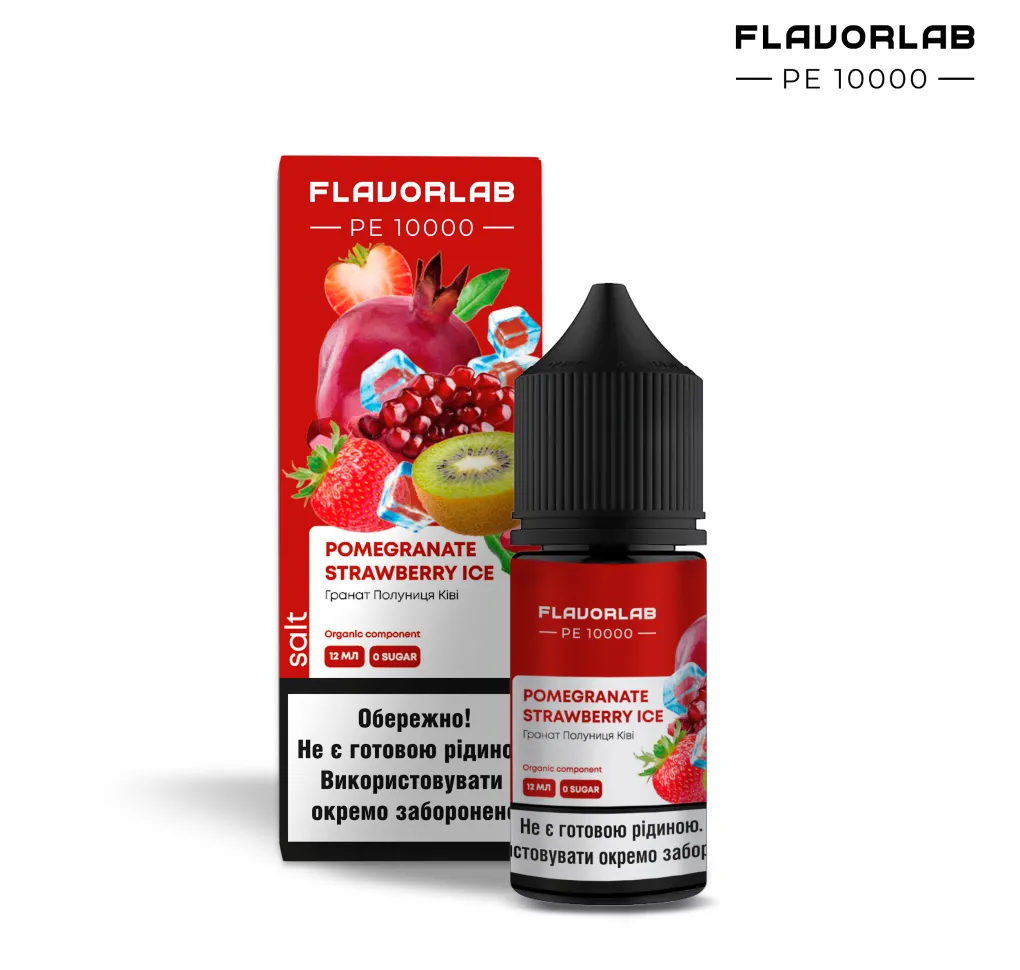 Ароматизатор Flavorlab РЕ 10000 Полуниця ківі гранат 12 мл Ароматизатор Flavorlab РЕ 10000 Полуниця ківі гранат 12 мл