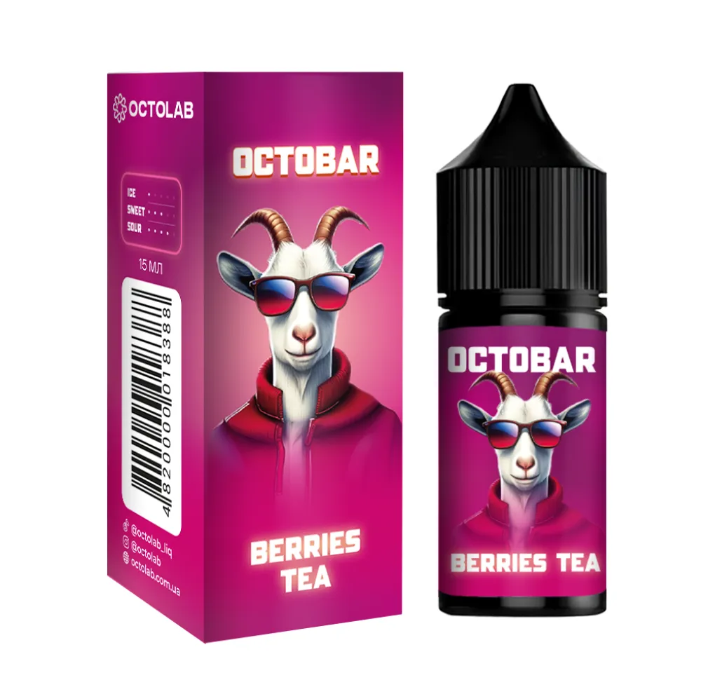 Ароматизатор Octobar NFT Berries Tea 15 мл Ароматизатор Octobar NFT Berries Tea 15 мл