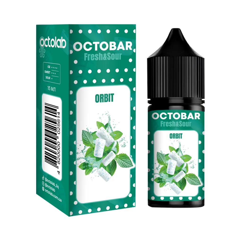 Ароматизатор Octobar Sour & Fresh Orbit 15 мл