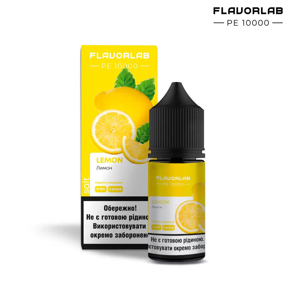 Ароматизатор Flavorlab РЕ 10000 Лимон 12 мл Ароматизатор Flavorlab РЕ 10000 Лимон 12 мл