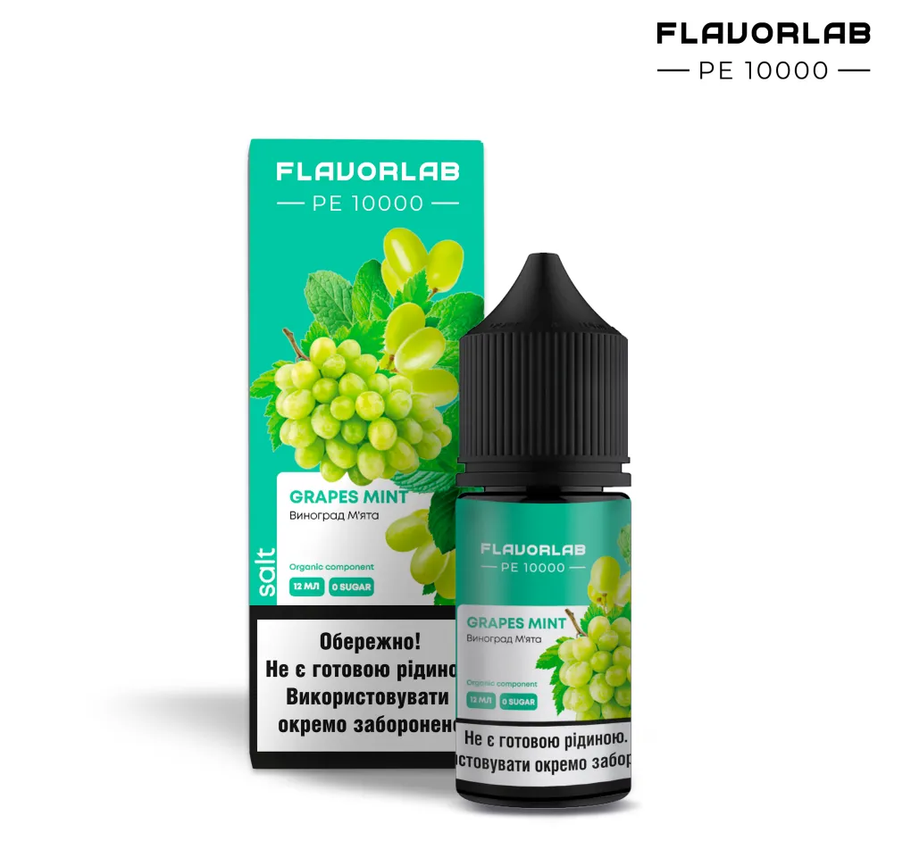 Ароматизатор Flavorlab РЕ 10000 Виноград м'ята ментол 12 мл
