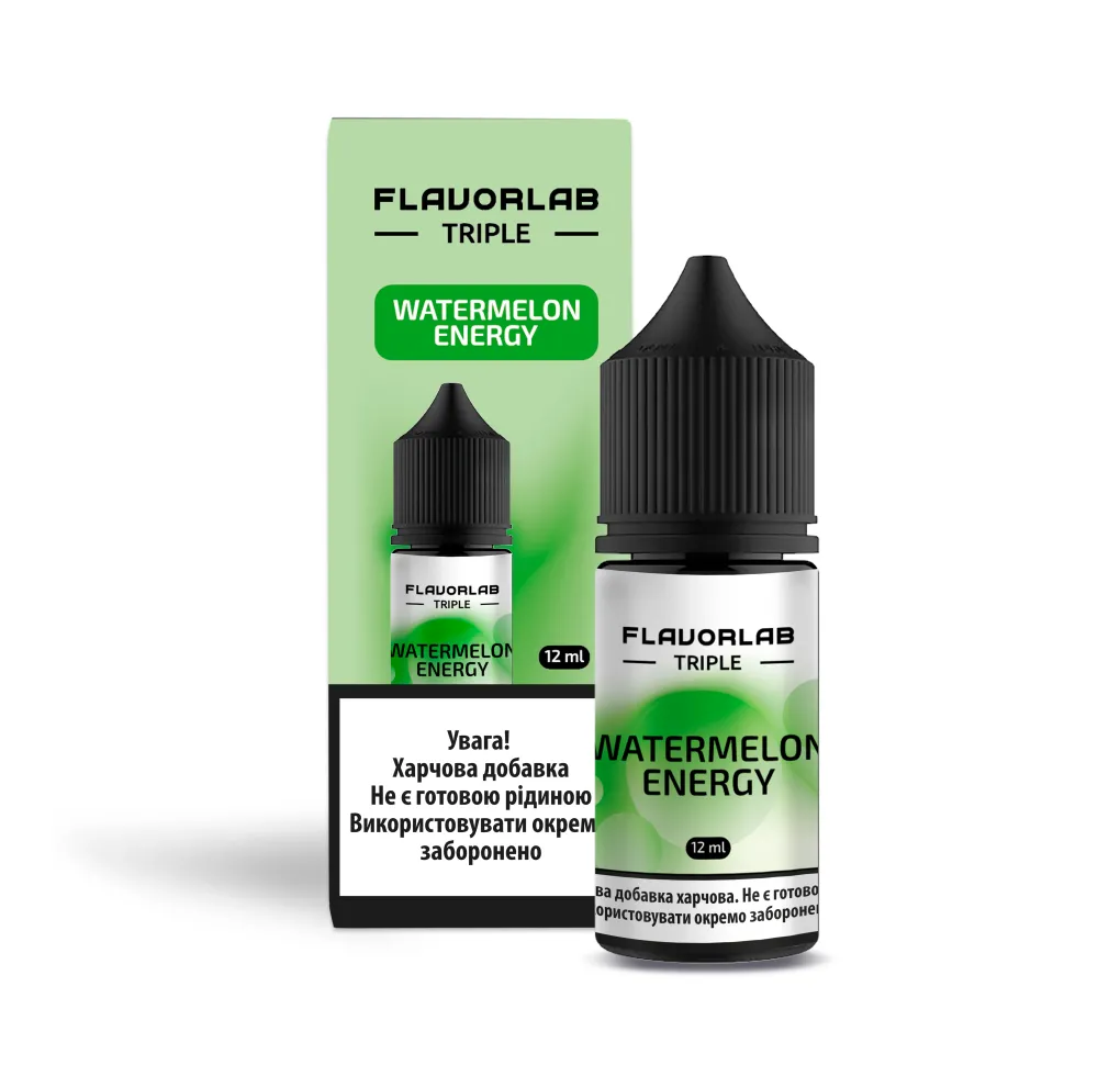 Ароматизатор Flavorlab Triple Watermelon energy 12 мл Ароматизатор Flavorlab Triple Watermelon energy 12 мл