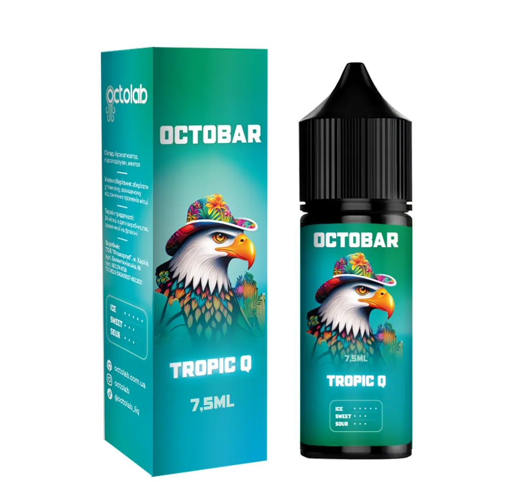 Ароматизатор Octobar NFT Tropic Q 7,5 мл