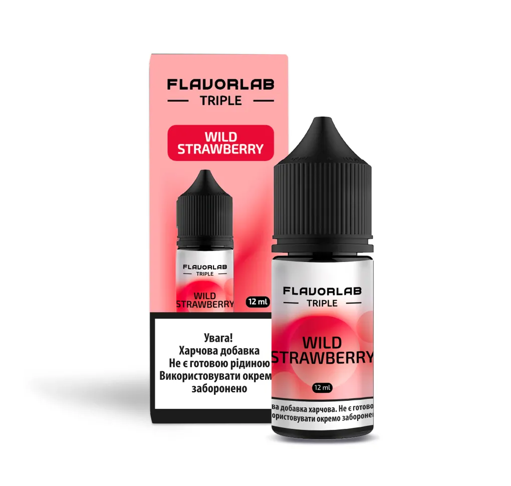 Ароматизатор Flavorlab Triple Wild strawberry 12 мл Ароматизатор Flavorlab Triple Wild strawberry 12 мл