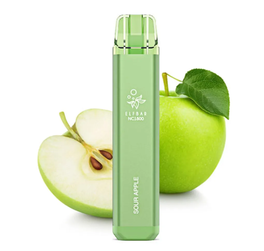 Elf Bar NC1800 Кисле яблуко А