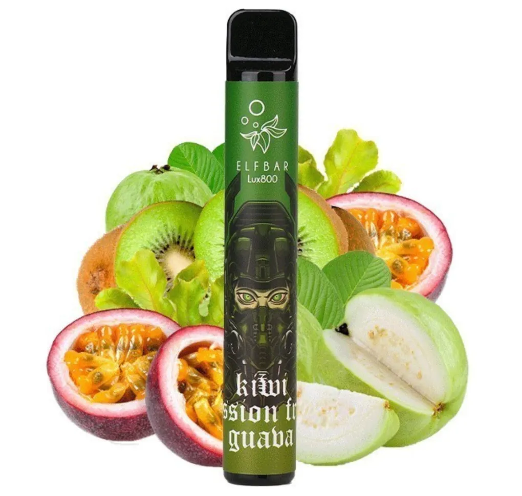 Elf Bar 800 Lux Kiwi Passion Fruit Guava Elf Bar 800 Lux Kiwi Passion Fruit Guava