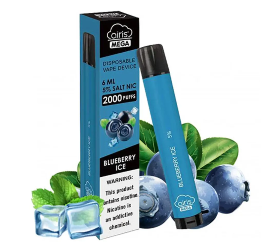 Електронна сигарета Airis Mega 2000 Blueberry Ice