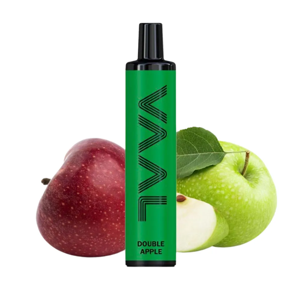 Електронна сигарета VAAL 1500 Подвійне яблуко