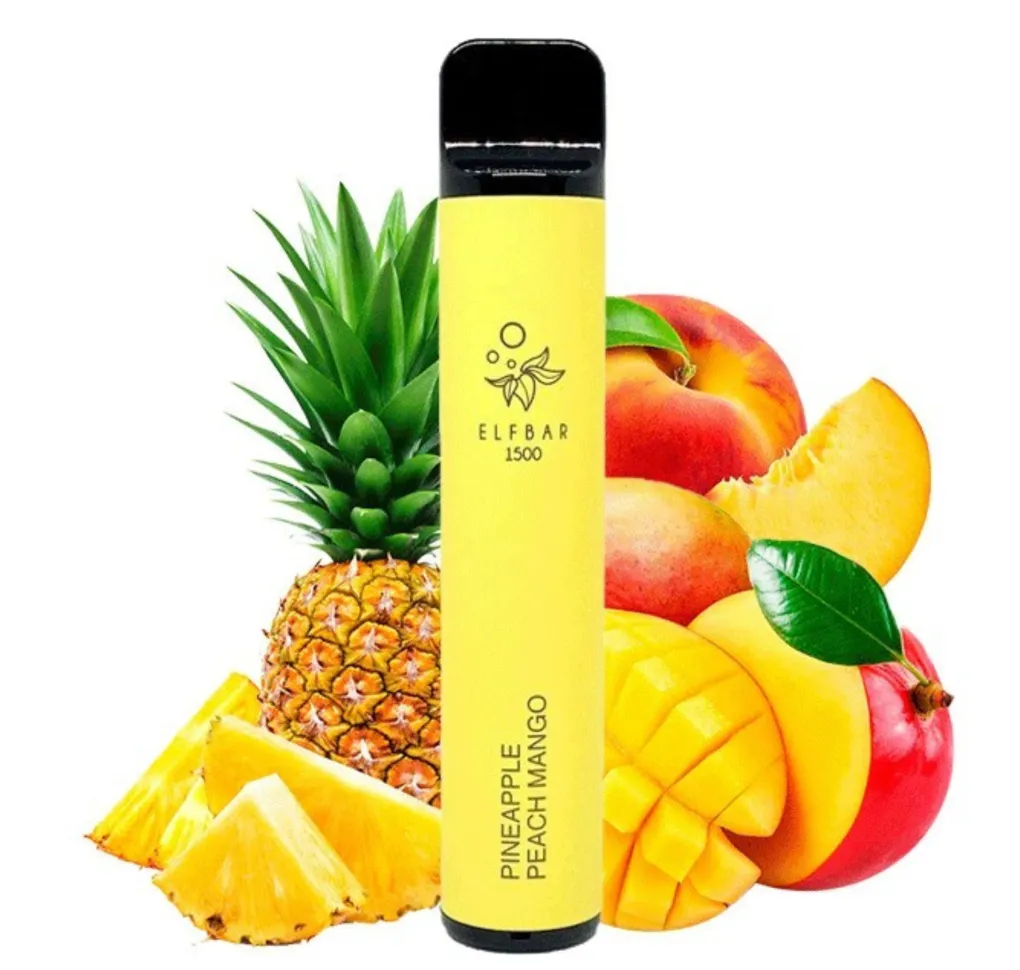 Elf Bar 1500 Ананас персик манго Elf Bar 1500 Ананас персик манго