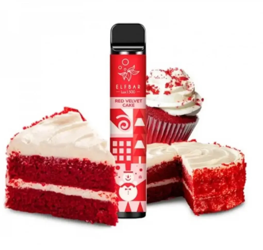 Elf Bar 1500 Christmas Червоний оксамит Elf Bar 1500 Christmas Червоний оксамит