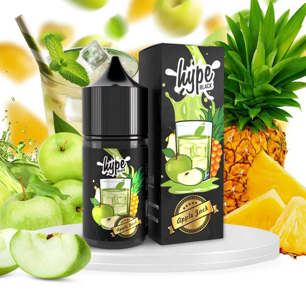 Ароматизатор Hype Black Apple Jack 12 мл