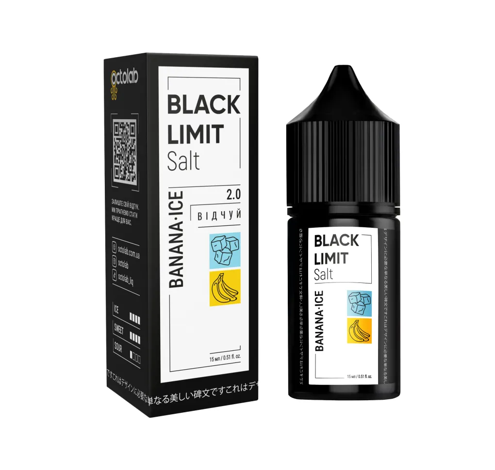 Ароматизатор Octobar Black Limit Banana Ice 15 мл