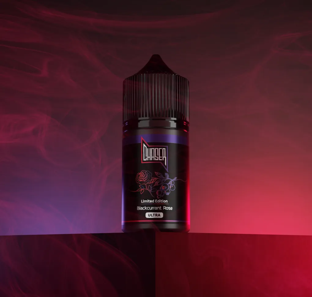 АРОМАТИЗАТОР CHASER BLACK BLACKCURRANT ROSE 12 мл