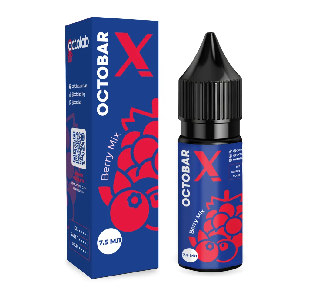 Ароматизатор Octobar X Berry Mix 7,5 мл