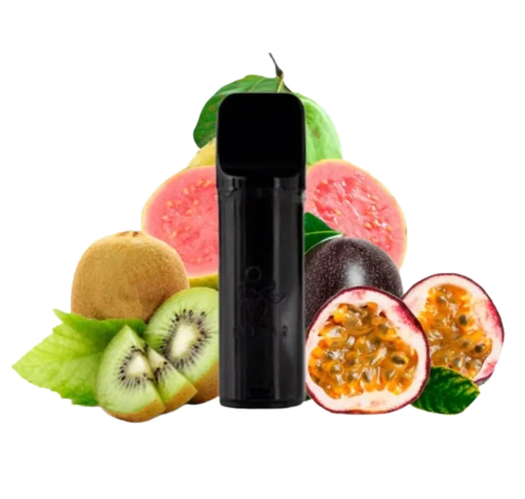 Картридж Elf Bar Elfa 4 мл Kiwi Passion Fruit Guawa Картридж Elf Bar Elfa 4 мл Kiwi Passion Fruit Guawa