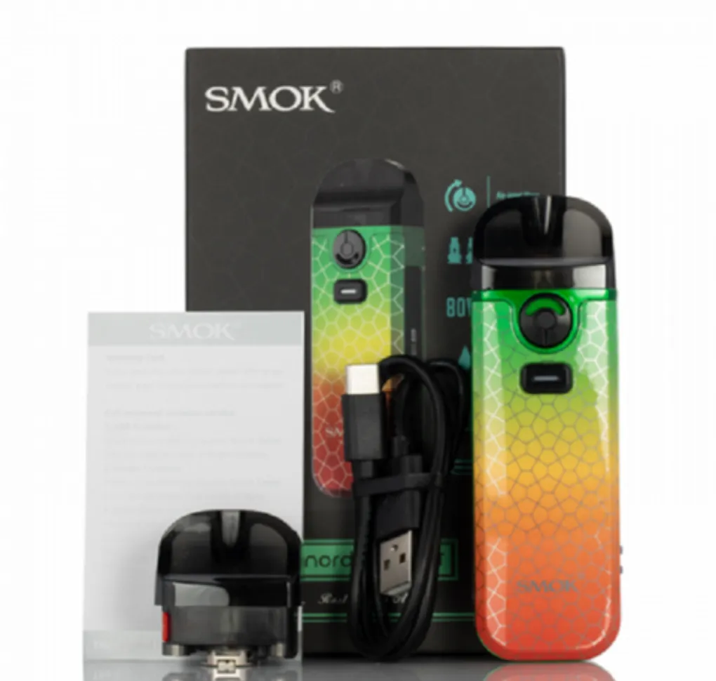 Smok Nord 4 Leather Black