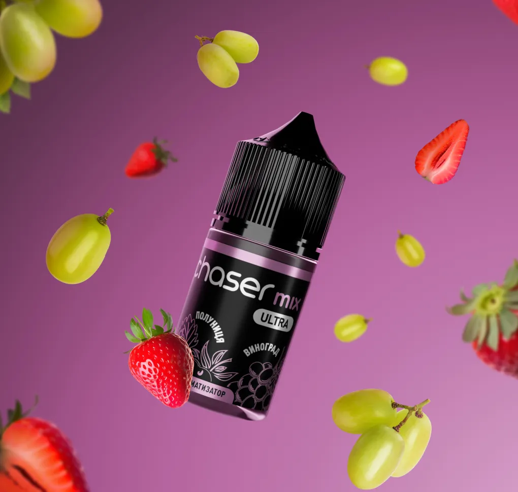 АРОМАТИЗАТОР Chaser MIX ПОЛУНИЦЯ ВИНОГРАД 12 мл