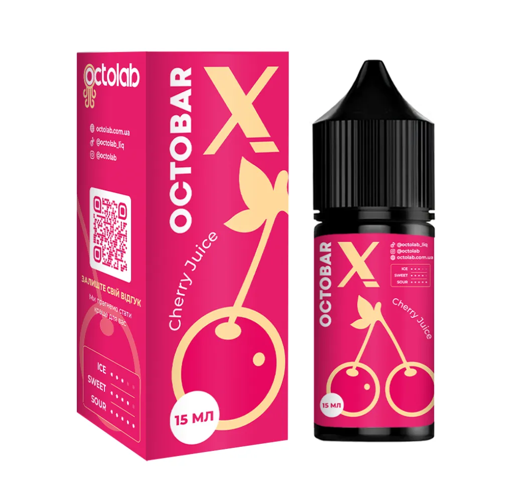 Ароматизатор Octobar X Cherry Juice 15 мл