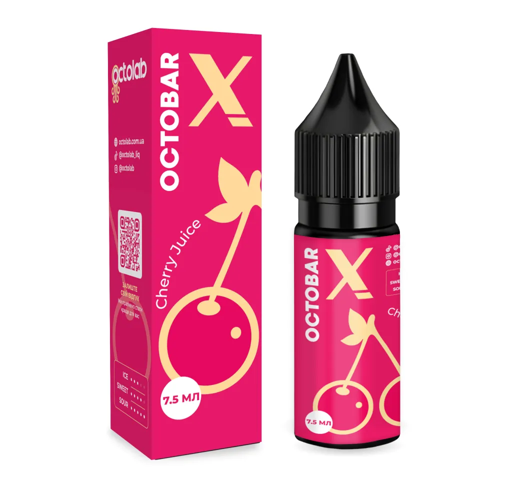 Ароматизатор Octobar X Cherry Juice 7,5 мл