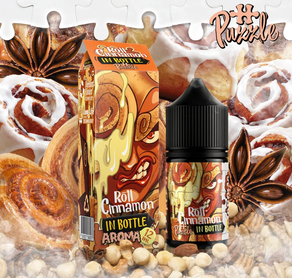 Ароматизатор In Bottle Cinamon Roll 12 мл Ароматизатор In Bottle Cinamon Roll 12 мл