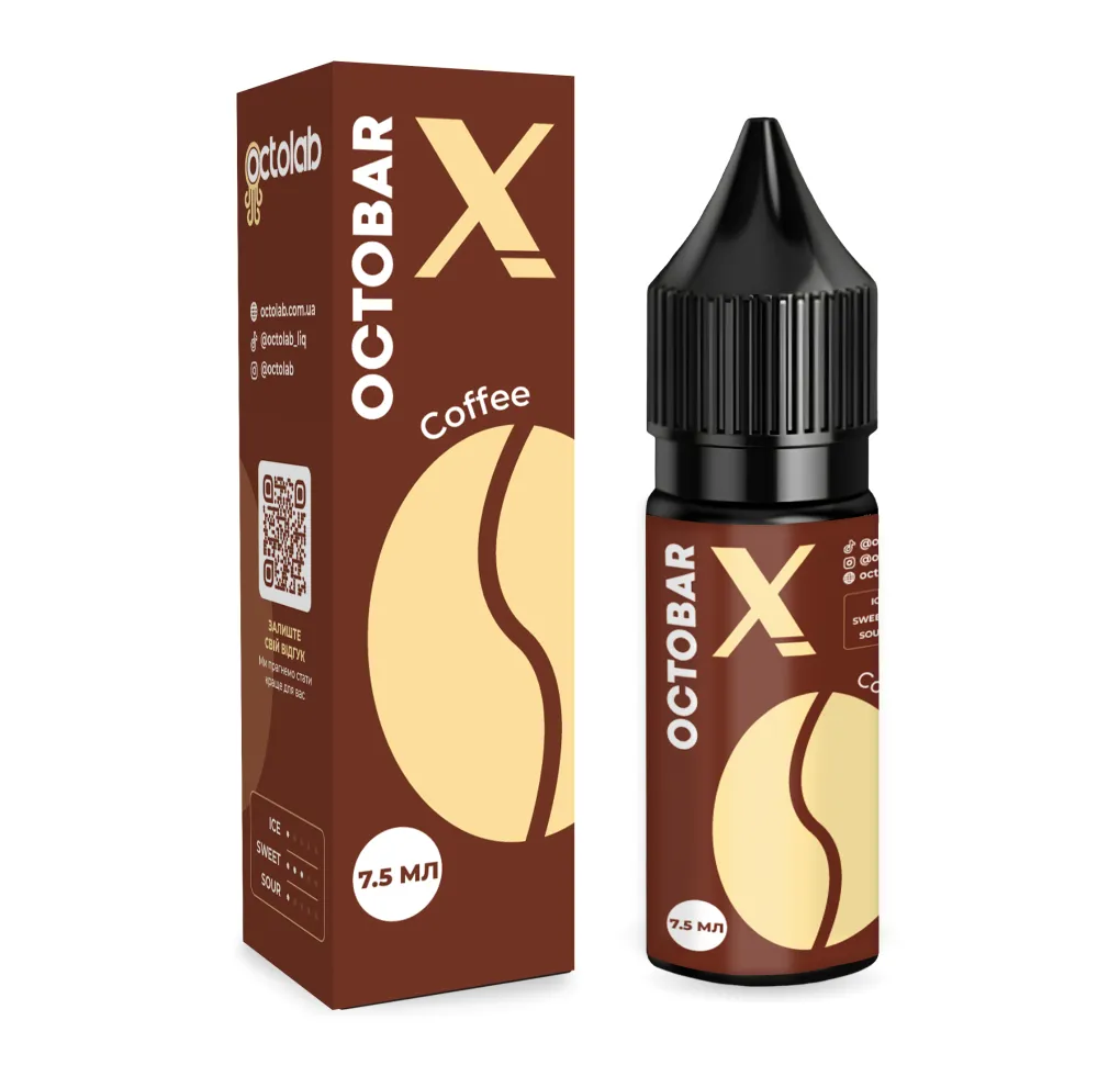 Ароматизатор Octobar X Coffee 7,5 мл Ароматизатор Octobar X Coffee 7,5 мл