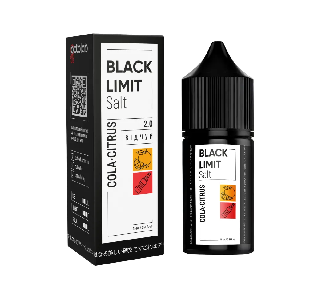 Ароматизатор Octobar Black Limit Cola Citrus 15 мл