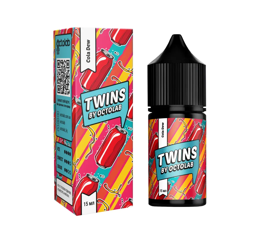 Ароматизатор Octobar TWINS Cola Dew 15 мл