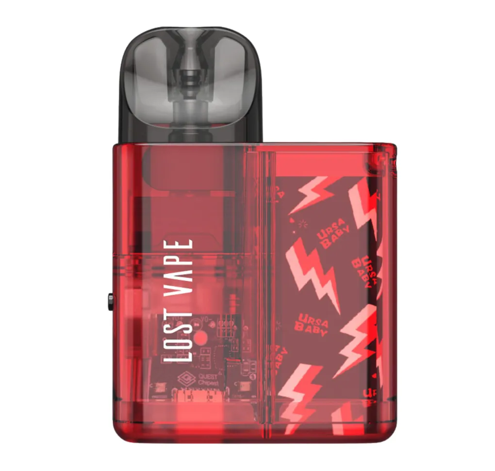 Lost Vape Ursa Baby Red Clear Lost Vape Ursa Baby Red Clear