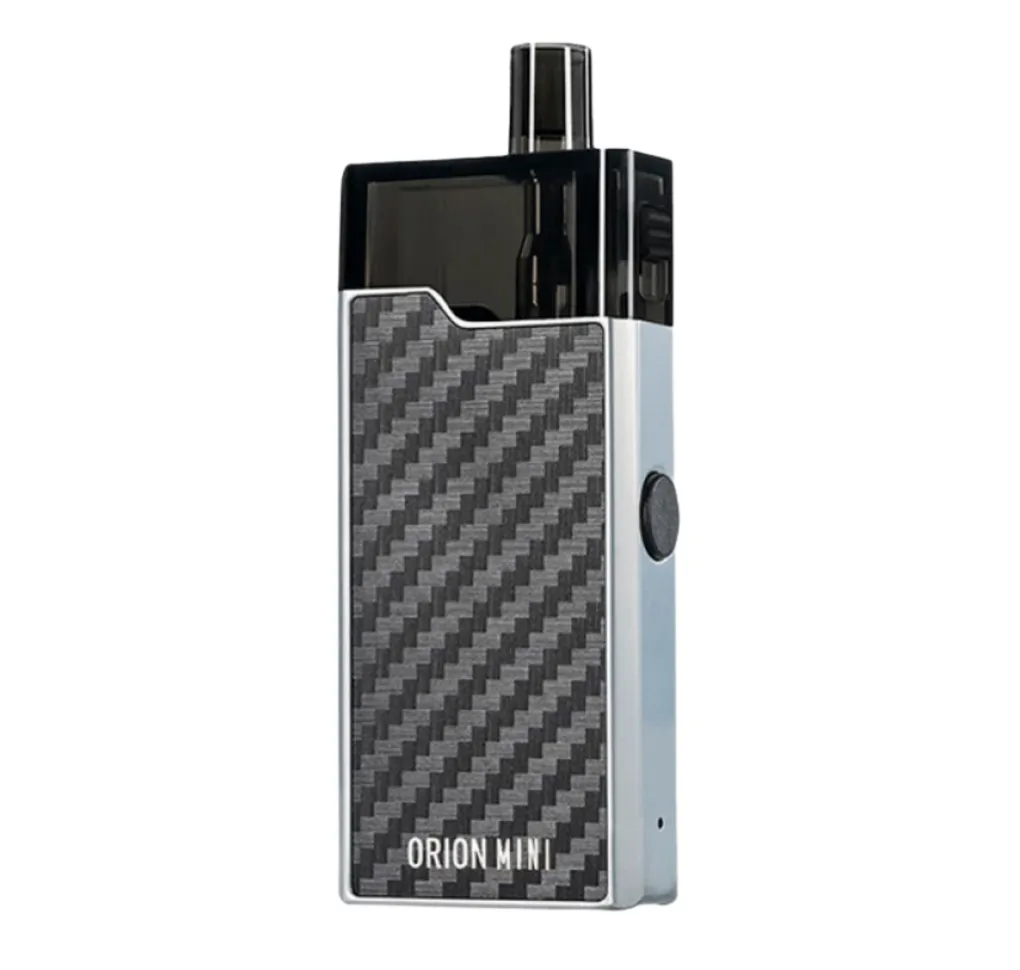 Lost Vape Orion Mini Silver Carbon Fiber Lost Vape Orion Mini Silver Carbon Fiber