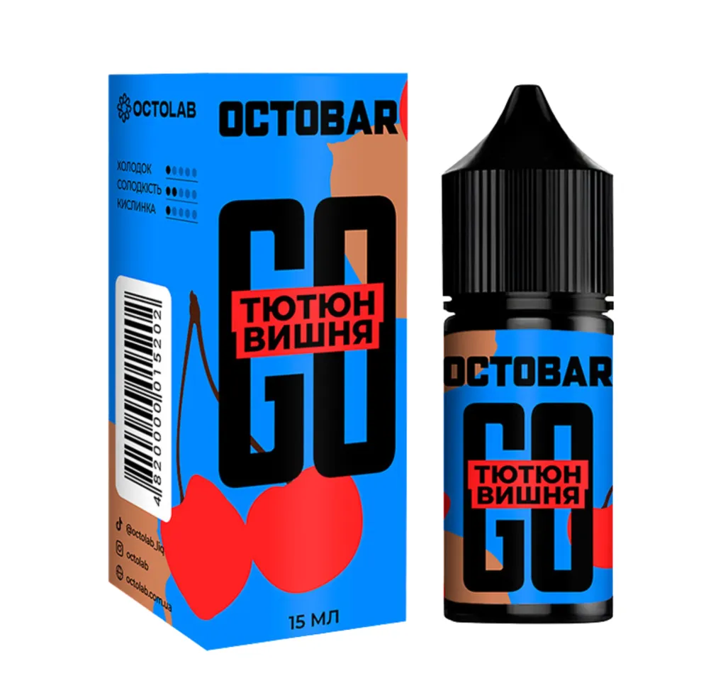 Ароматизатор Octobar GO Тютюн Вишня 15 мл