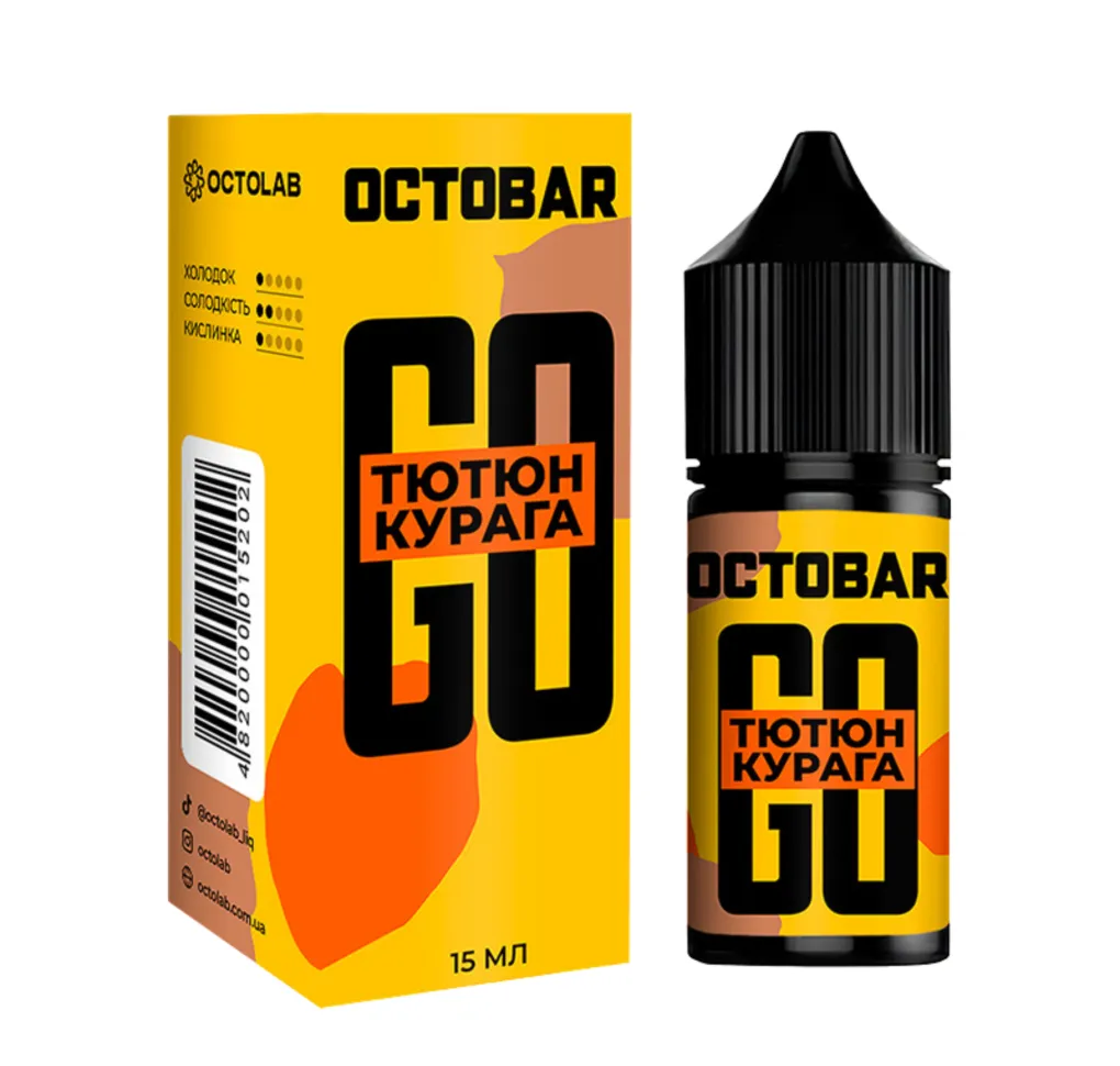 Ароматизатор Octobar GO Тютюн Курага 15 мл