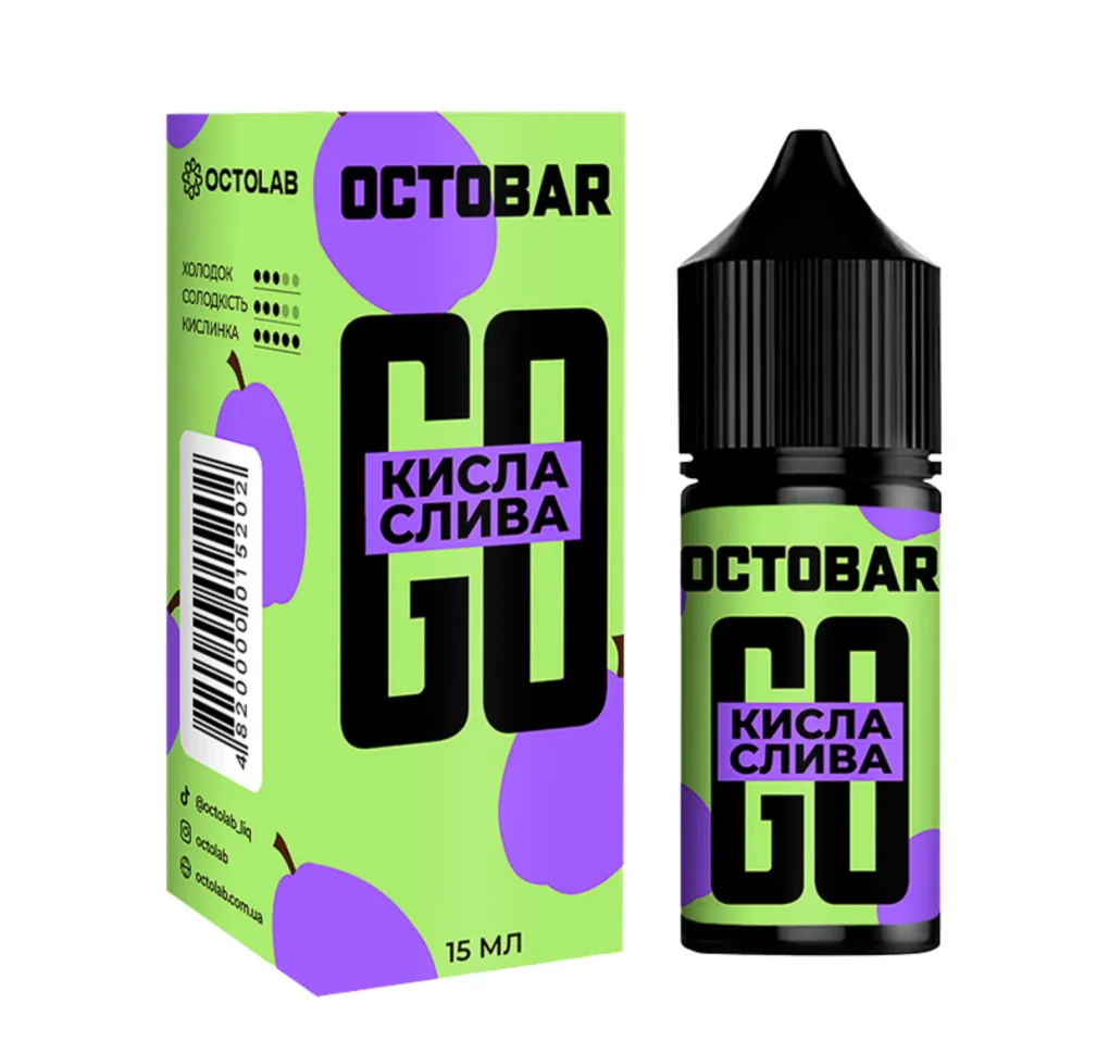 Ароматизатор Octobar GO Кисла Слива 15 мл