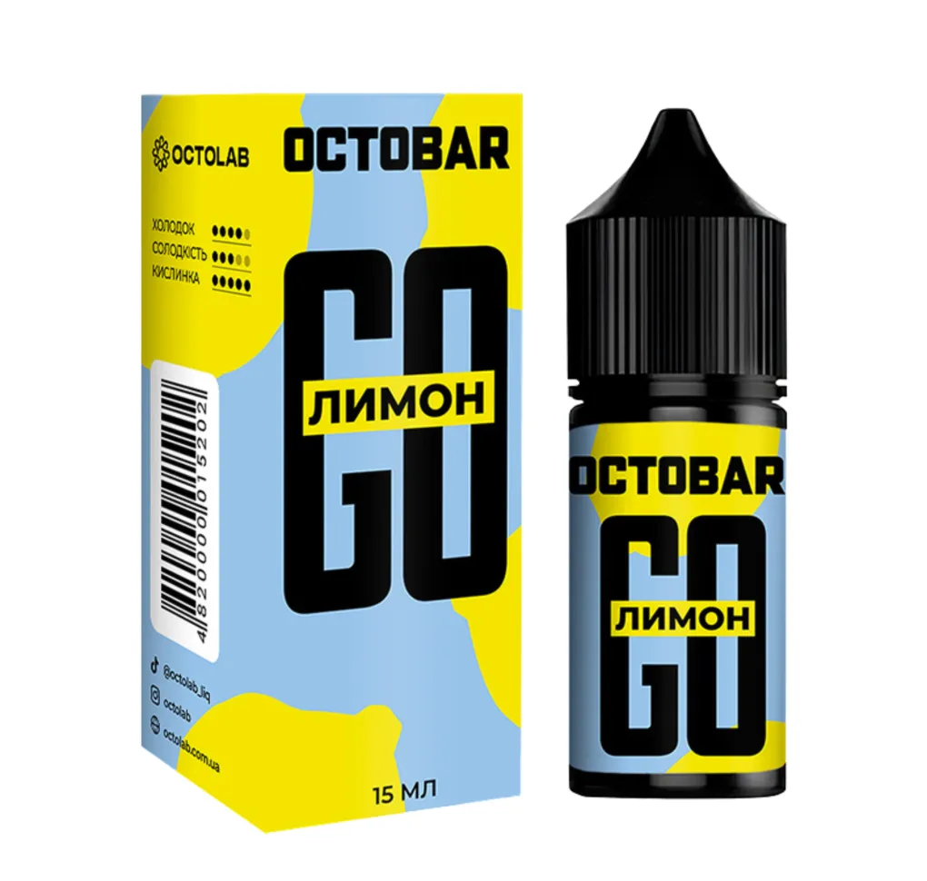 Ароматизатор Octobar GO Лимон 15 мл