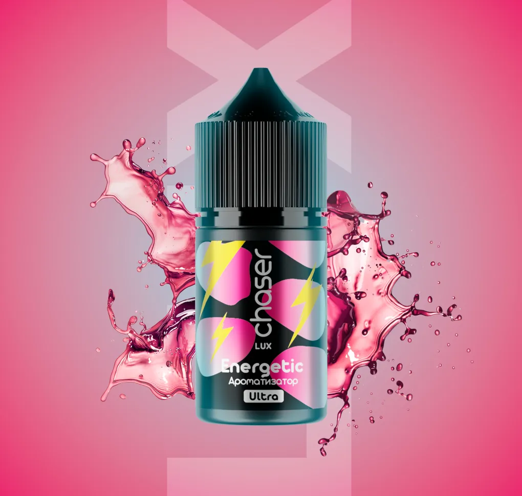 АРОМАТИЗАТОР CHASER LUX Energetic 12 мл АРОМАТИЗАТОР CHASER LUX Energetic 12 мл