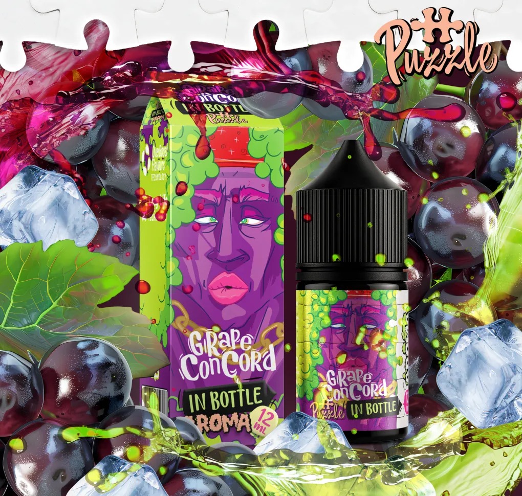 Ароматизатор In Bottle Grape Concord 12 мл Ароматизатор In Bottle Grape Concord 12 мл