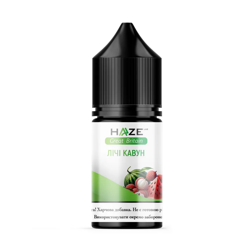 Ароматизатор Haze Great Britan Ліччі Кавун 12 мл Ароматизатор Haze Great Britan Ліччі Кавун 12 мл