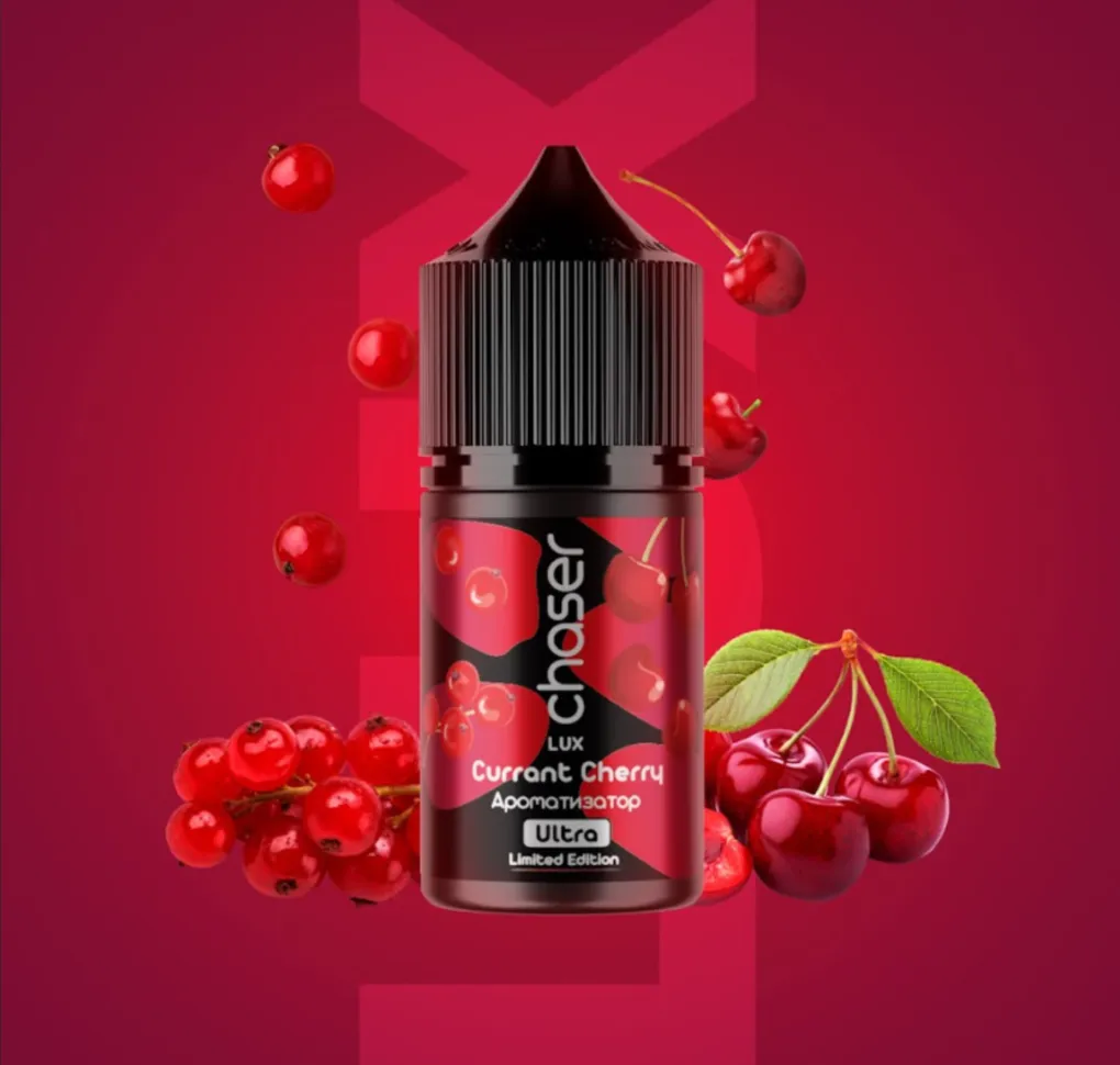 АРОМАТИЗАТОР CHASER LUX CURRANT CHERRY 12 мл