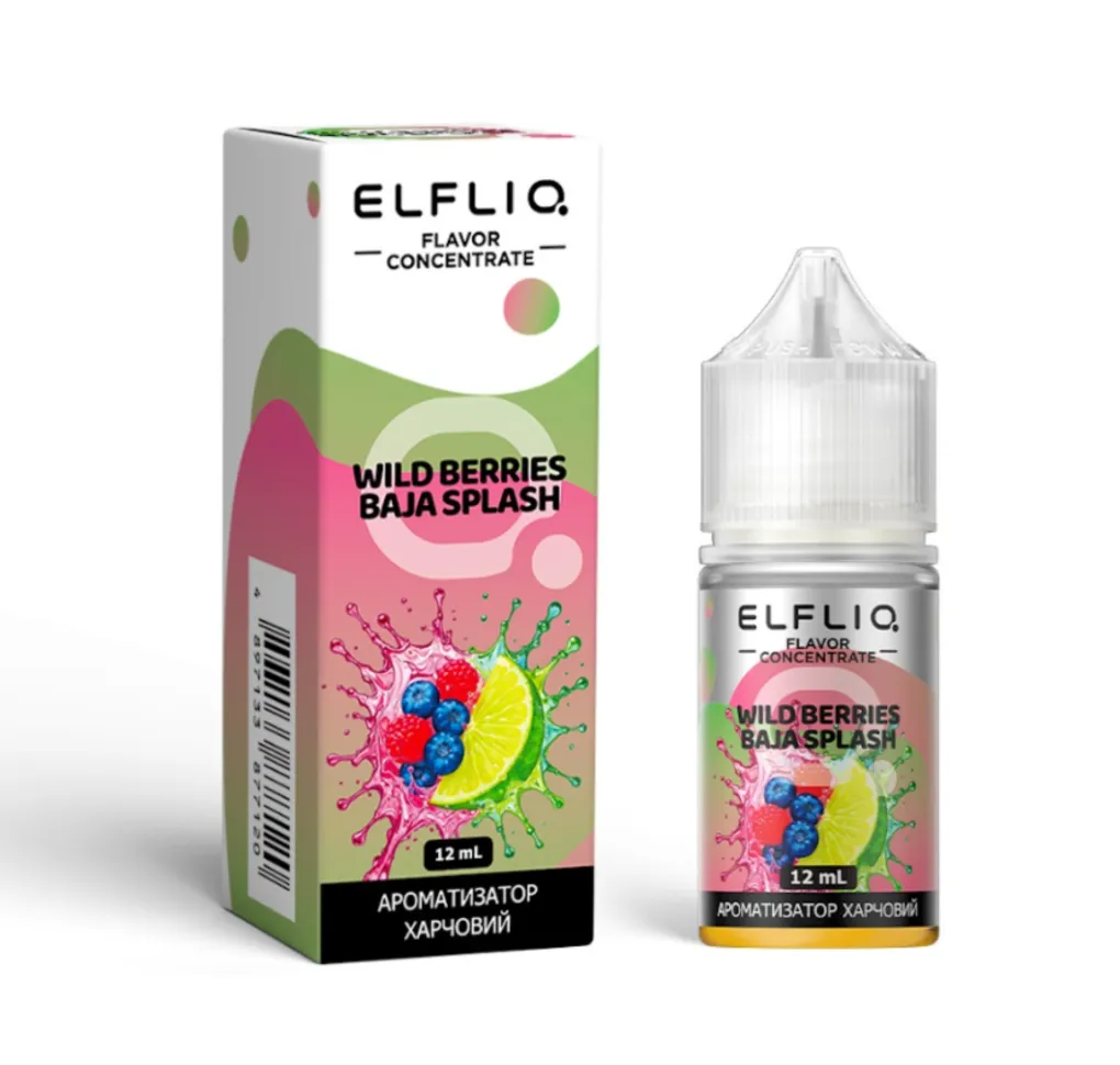 Ароматизатор ELF LIQ Wild Berries Baja Splash 12 мл