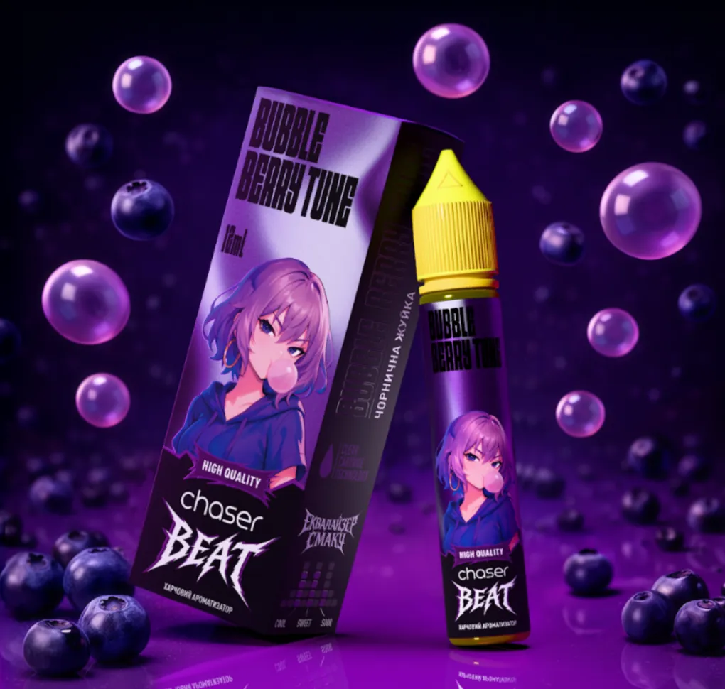 Ароматизатор Chaser Beat Bubble Berry Tune 12 мл