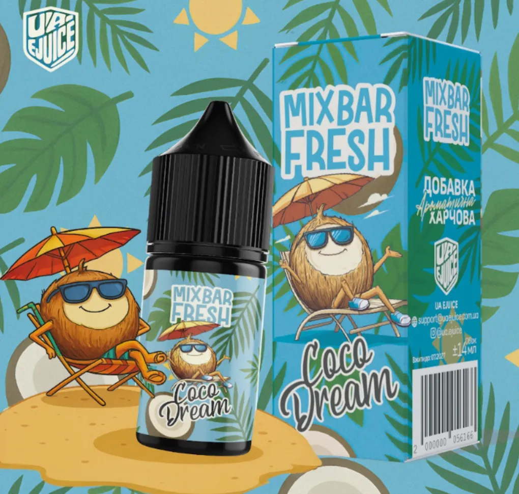 Ароматизатор Mix Bar Fresh Coco Dream 7 мл