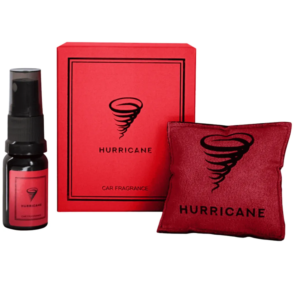 Ароматизатор HURRICANE - RED 10 мл + Саше