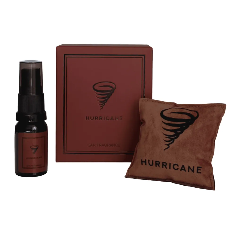 Ароматизатор HURRICANE - BROWN 10 мл + Саше Ароматизатор HURRICANE - BROWN 10 мл + Саше