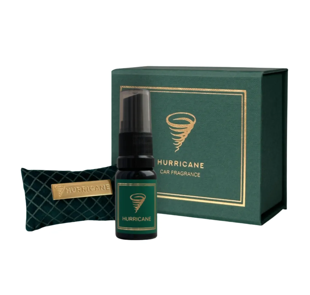 Ароматизатор HURRICANE PREMIUM- GREEN 10 мл + Саше Ароматизатор HURRICANE PREMIUM- GREEN 10 мл + Саше