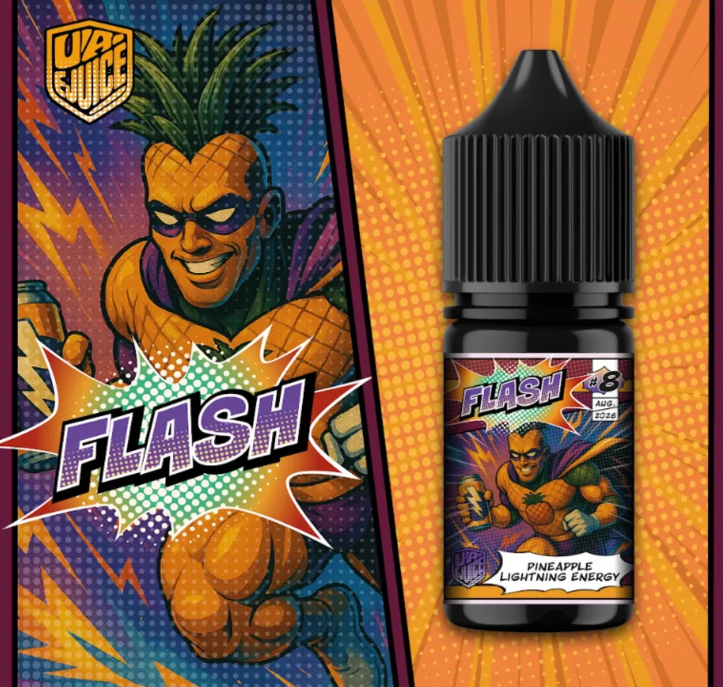 Ароматизатори Super Heroes Pineapple Lightning Energy 14 мл Ароматизатори Super Heroes Pineapple Lightning Energy 14 мл