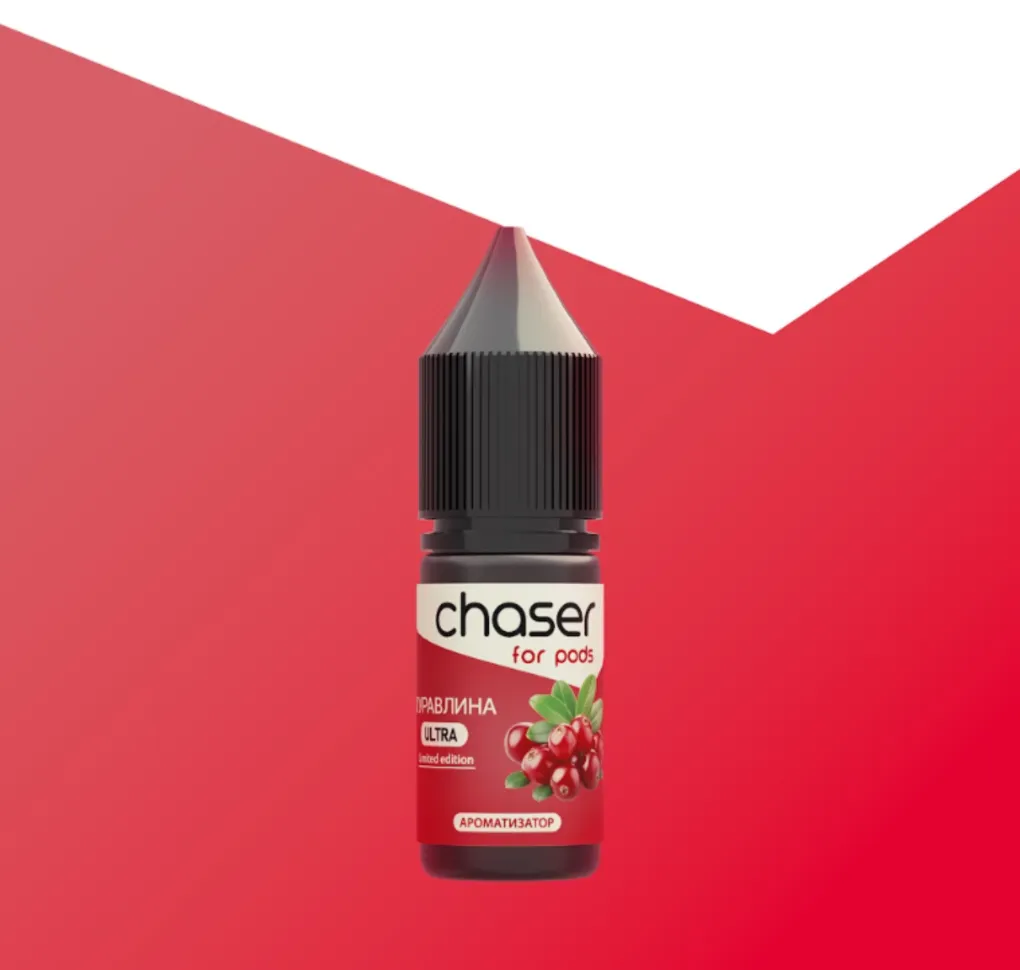 АРОМАТИЗАТОР Chaser For Pods ЖУРАВЛИНА 4 мл АРОМАТИЗАТОР Chaser For Pods ЖУРАВЛИНА 4 мл