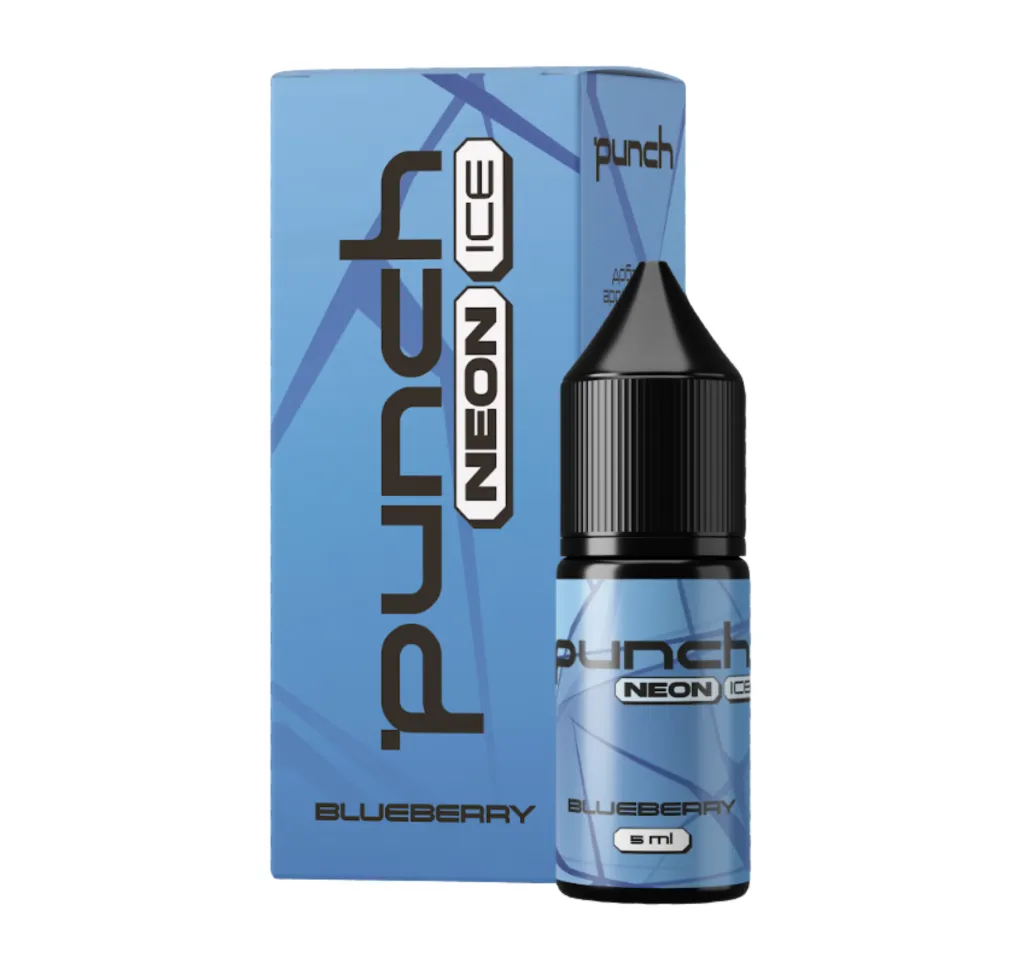 Ароматизатор Punch Neon Ice Blueberry 5 мл Ароматизатор Punch Neon Ice Blueberry 5 мл