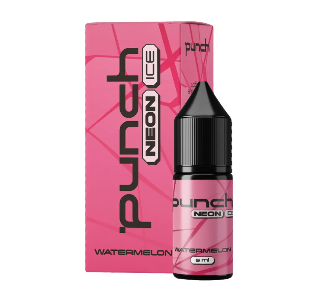 Ароматизатор Punch Neon Ice Watermelon 5 мл Ароматизатор Punch Neon Ice Watermelon 5 мл