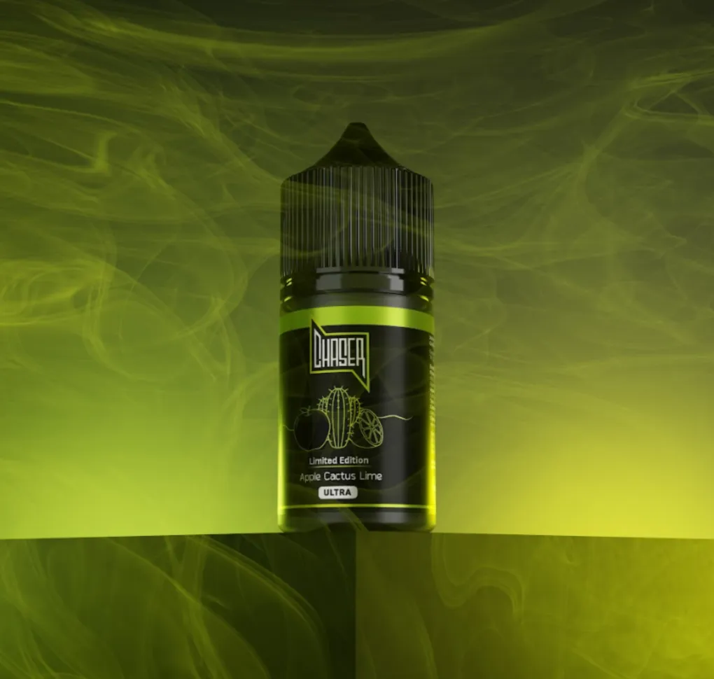 АРОМАТИЗАТОР CHASER BLACK APPLE CACTUS LIME 12 мл АРОМАТИЗАТОР CHASER BLACK APPLE CACTUS LIME 12 мл